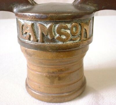 Lamson name on carrier